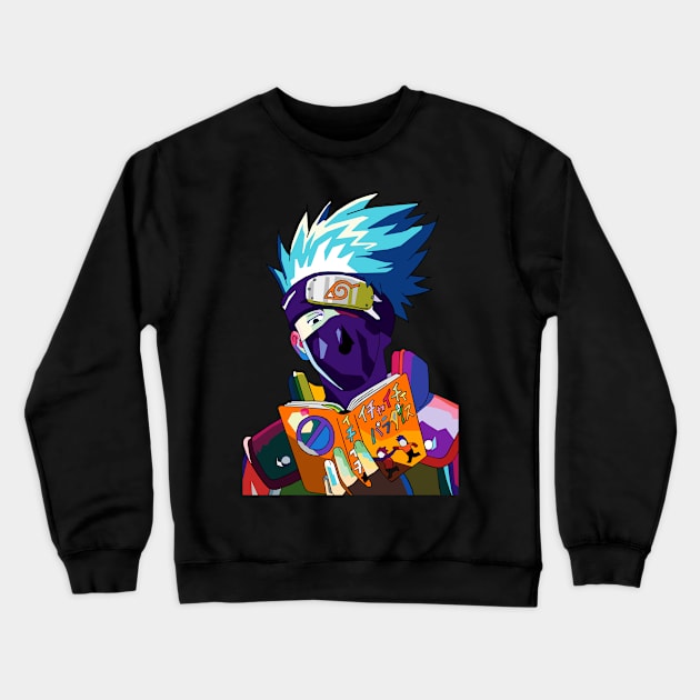 Hatake Kakashi Pop Art Crewneck Sweatshirt by CANDD ART